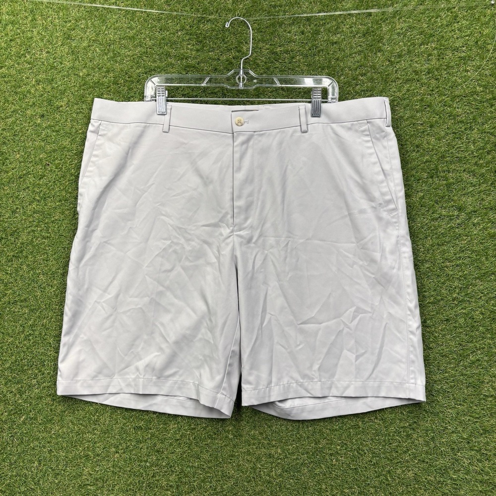 Peter Millar Crown Crafted Shorts Mens 42 x9 White Performance Golf Active Tech